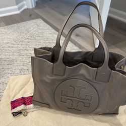 Tory Burch Mini Tote Gray 