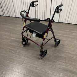 New / Full-size Guardian Rollator Walker - 350 Weight Capacity
