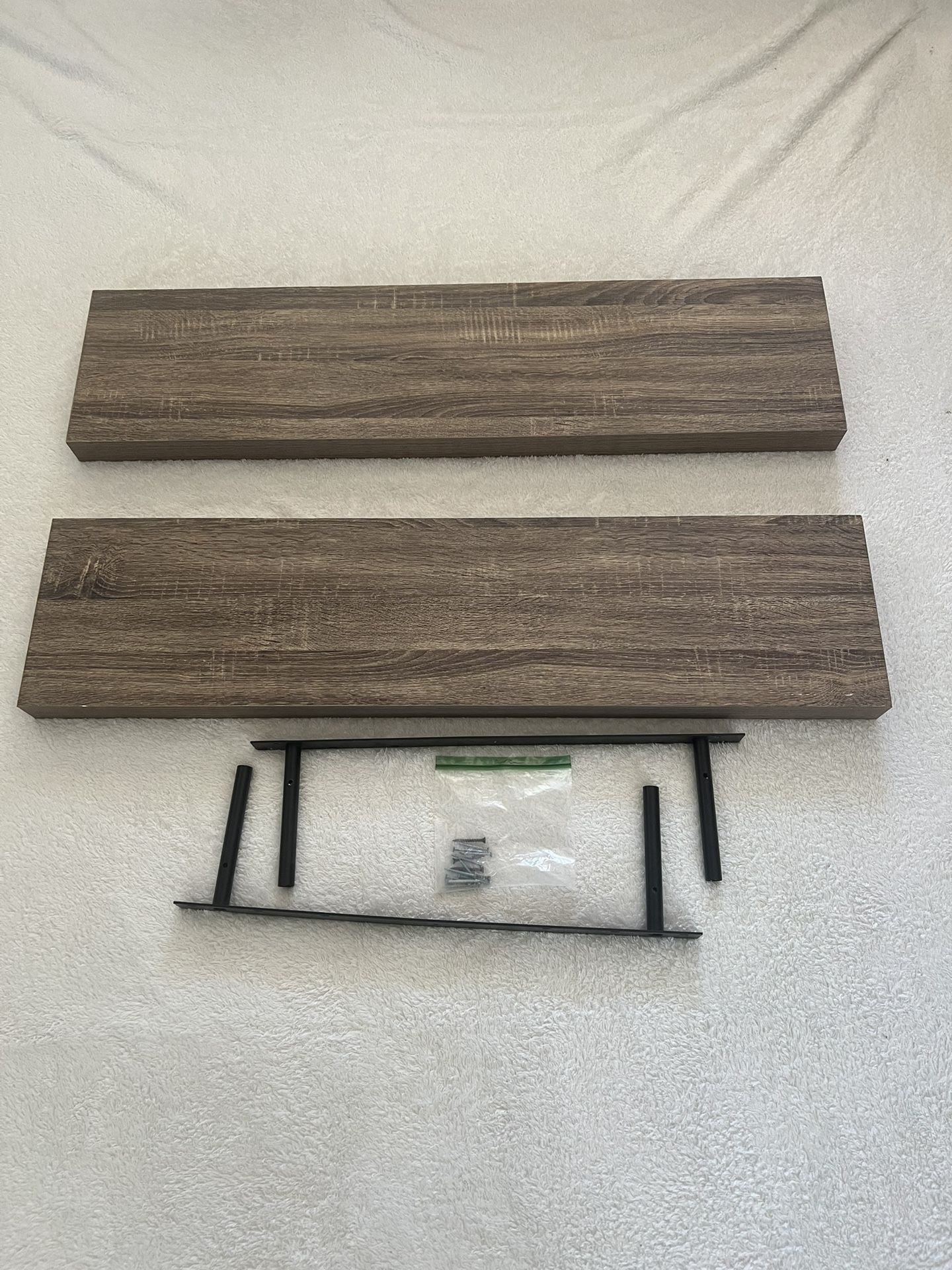 Floating shelves