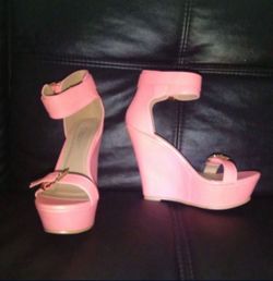 Pink Platform Heels