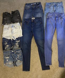 Shorts/Jeans Size 0/1