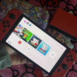 Nintendo Switch (OLED) Super Mario Edition BUNDLE 