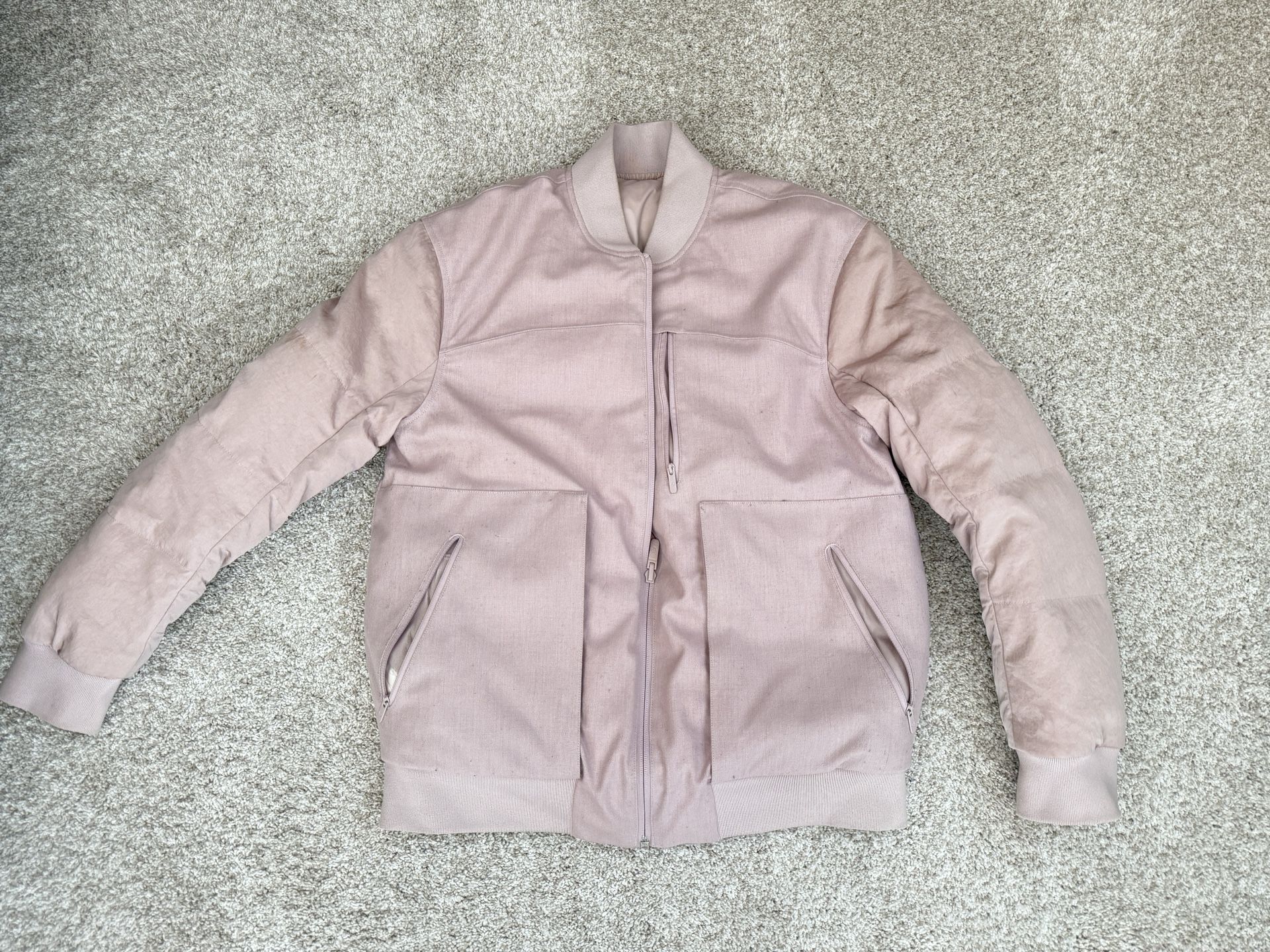 lululemon Reversible bomber down jacket Size 8