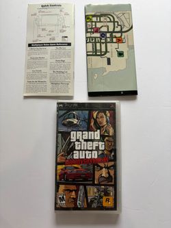 Psp gta liberty stories video game