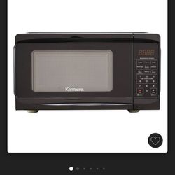 Kenmore Microwave 0.7 cu ft (Black) $25