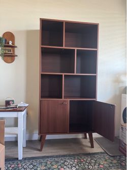 Bookshelf with cabinet