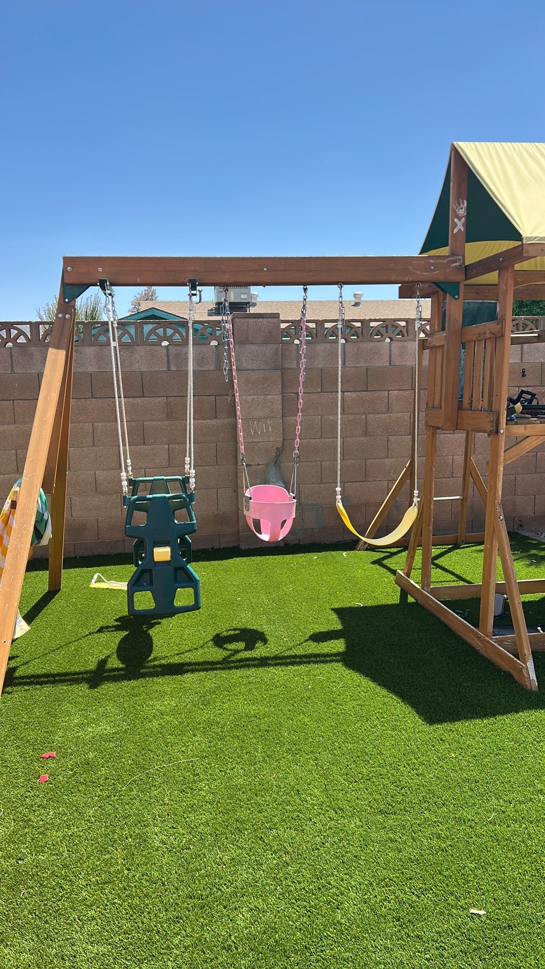 Tree House Swing Set