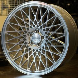 22'' Giovanna Classica Silver Wheels Tires S580 S63 GT63 BMW 760 750 X5 X6 S550