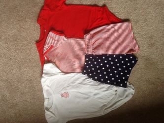 4th of July Baby Clothes Set