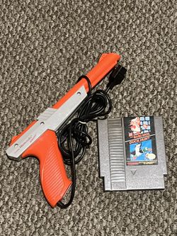 Super Mario Bros/ Duck Hunt for Nintendo (NES) with Nintendo Zapper 