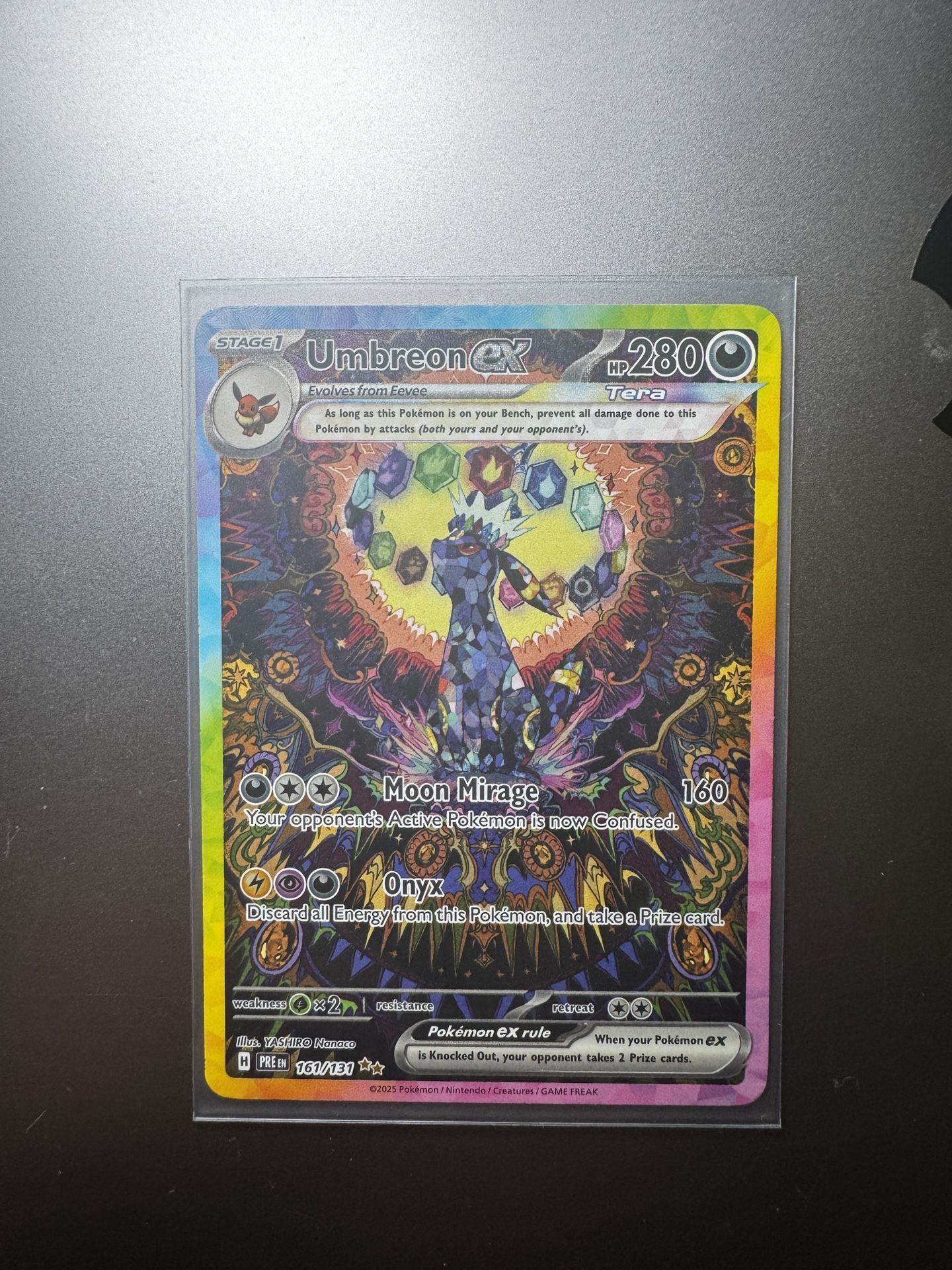 Umbreon Ex Sir Prismatic Evolution
