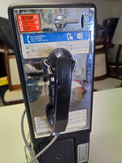 Vintage Coin-Operated Payphone