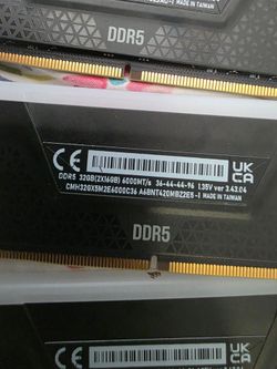 DDR5 Corsair Vengence 16x4 6000