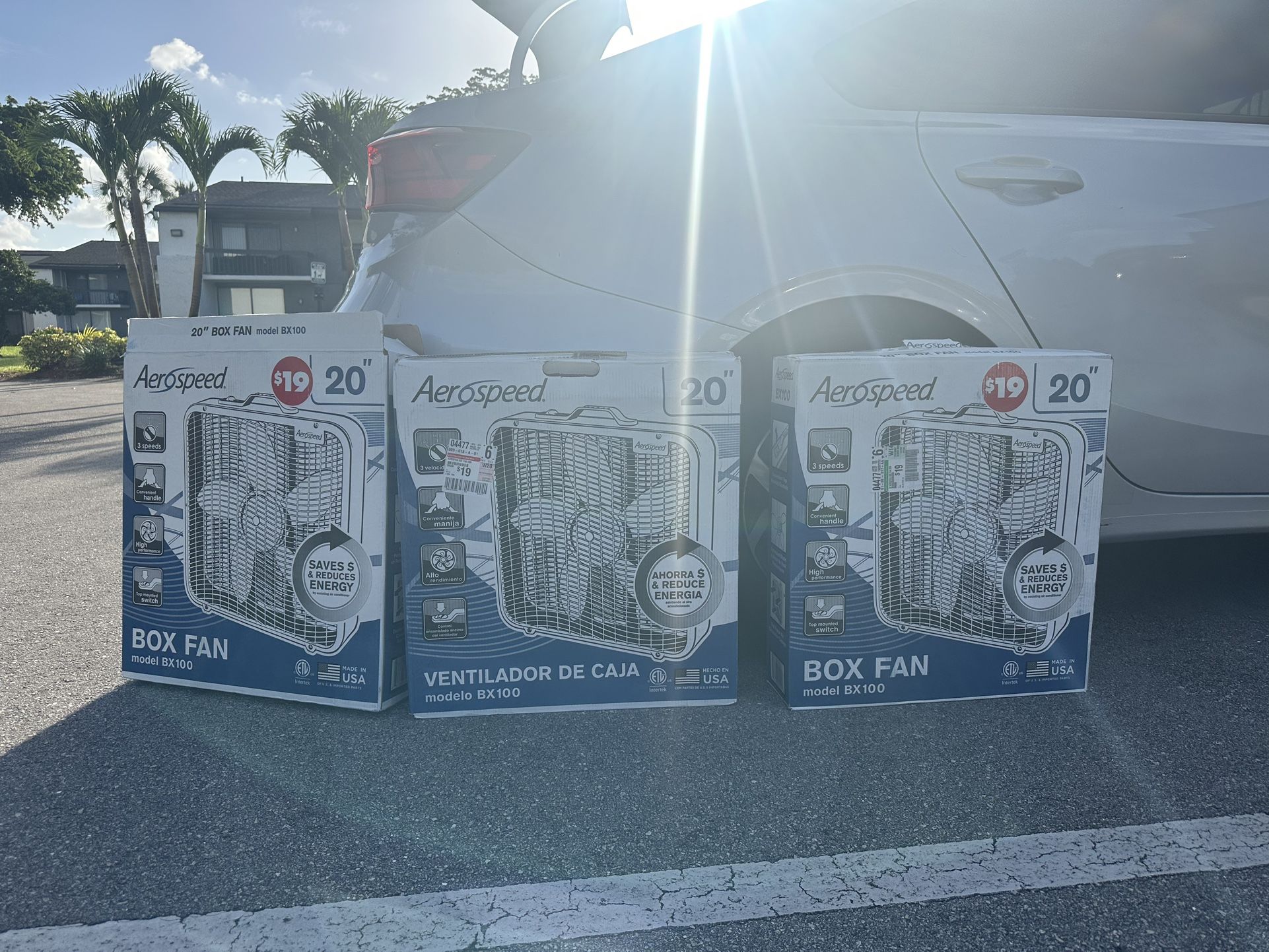Must-Have: Powerful Box Fans – Never Used‼️