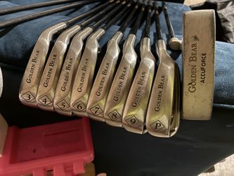 Golden Bear AccuForce golf clubs