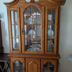 Vintage China Cabinet 