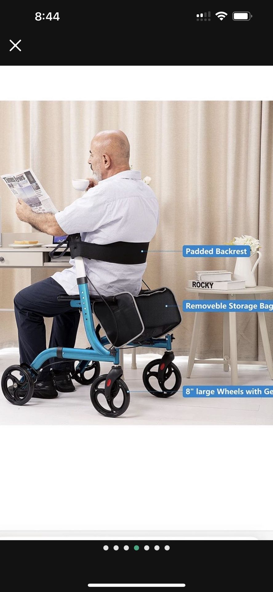 Brand new Healconnex Rollator Walkers for SeniorsFolding Rollator