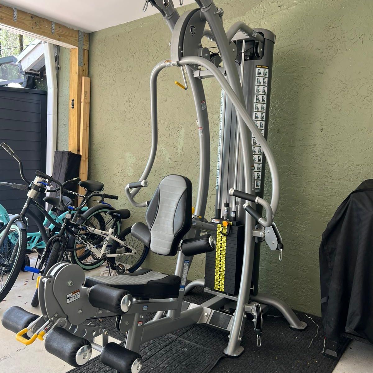 Exercise Tuff Stuff Axt Seated Leg Used Tuff Stuff Home Multi Gym