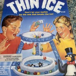 Thin Ice Board game vintage 1990