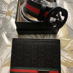 Brand New Belt And Wallet 