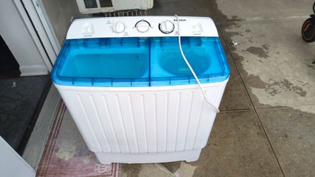 Portable washing machine combo dry spin