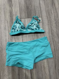 California Kisses 2 pieces Matching Sets Turquoise Sequins size J(S)