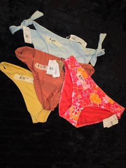 XL Roxy, Volcom, Oneil bathing suit bottoms