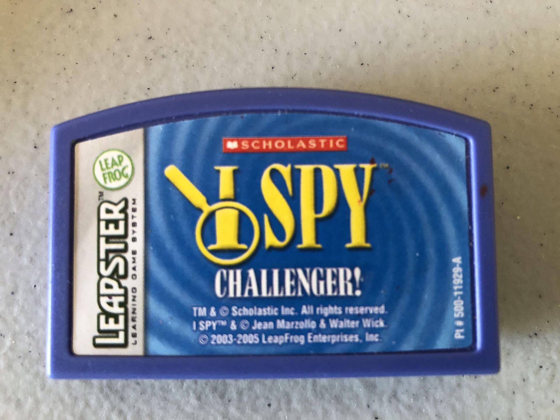 Leapster I Spy Challenger! Game