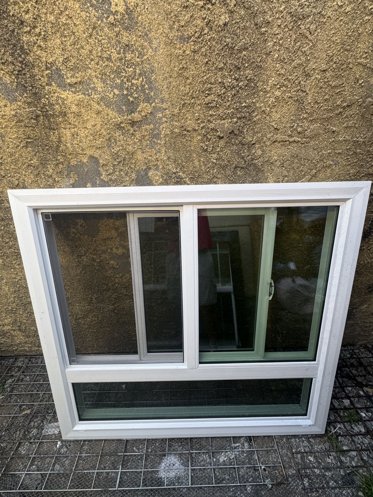 Sliding retrofit vinyl window XO