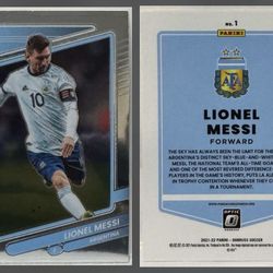 2021-22 Donruss - Lionel Messi - Optic
