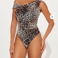 Leopard Print Bodysuit 