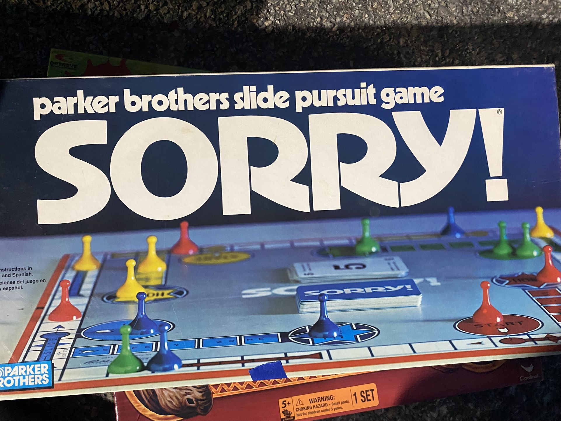 Sorry Game 1972