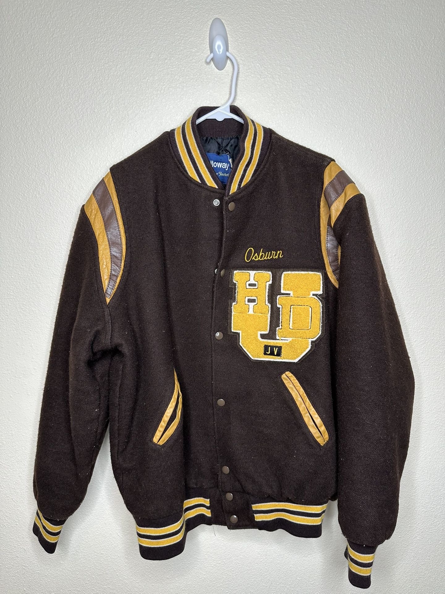 Vintage Holloway College Varsity Jacket