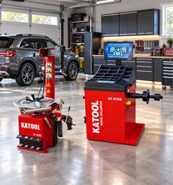 KT-T800 & KT-B760 Tire Changer and Wheel Balancer Set – Heavy-Duty, Easy-to-Use Equipment