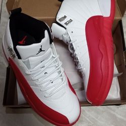 Cherry Red Jordan 12s