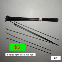 spokes for bicycle rim 700 / Radios Bicicleta/ Ruedas / Rim 