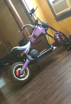 Electric Chopper motorcycle