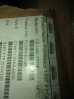 Fortiswitch 148f-fpoe