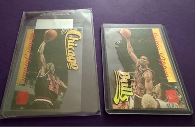 1995-96 Topps Stadium Club Jordan + Pippen Fusion