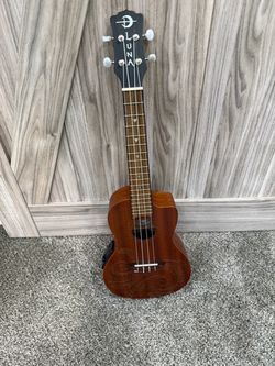 Luna acoustic electric ukulele