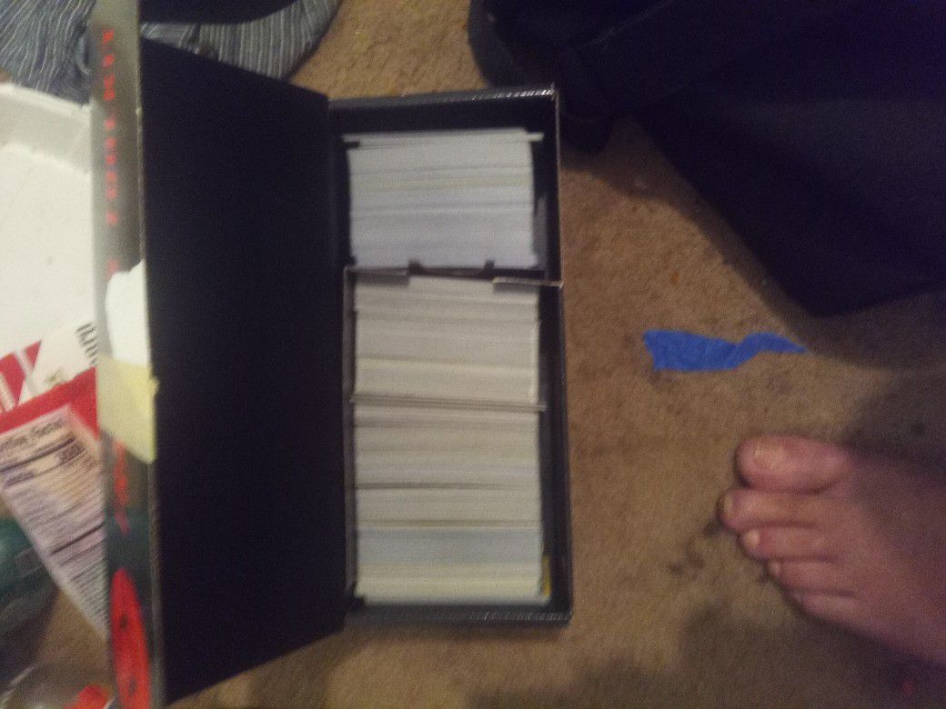 Box Full Of Pokemon Cards 