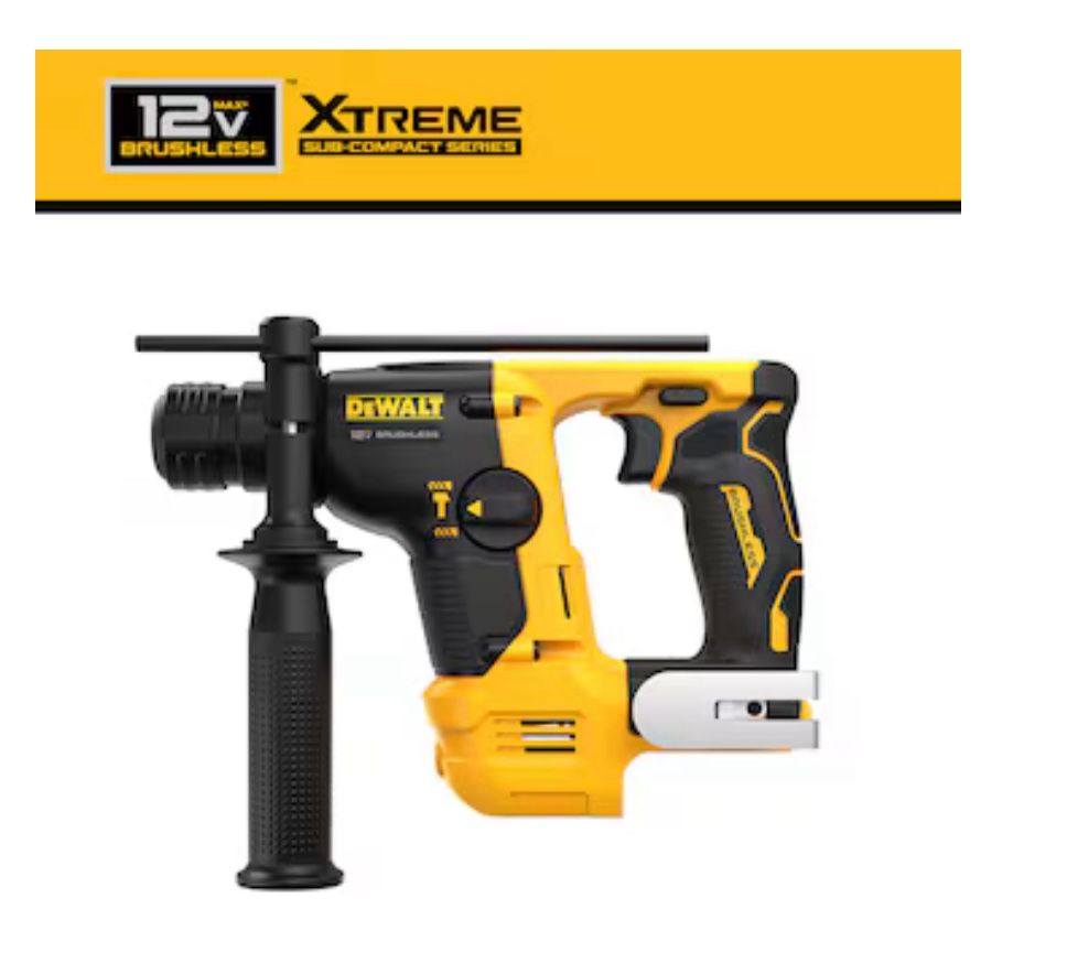 DEWALT XTREME 12-volt max SDS-Plus SDS-plus Cordless Rotary Hammer Drill