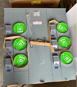 Liquidation Multi-tenant 6 ring Meter Pack NEW MP66-125 Schneider Square D