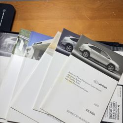 2008 Lexus Full Manual And Case 