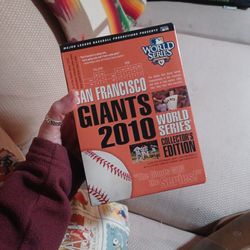 San Francisco Giants World Series 2010 DVDs