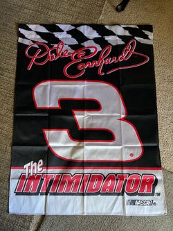 NASCAR Dale Earnhardt #3 The Intimidator Flag