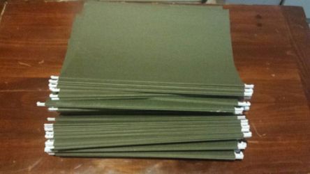 50 - 15" file cabinet folders