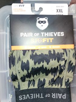 pair of thieves superfit xxl vented mesh boxer brief 2 pack