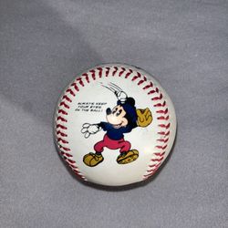 Vintage disney Mickey Mouse baseball ball 