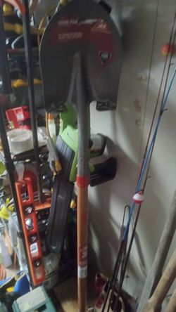 Brand New Full Length Spade Shovel And 2 Post Hole Diggers